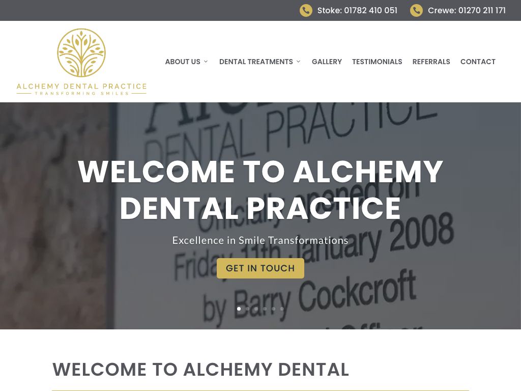 Alchemy Dental Practice Limited – Stoke