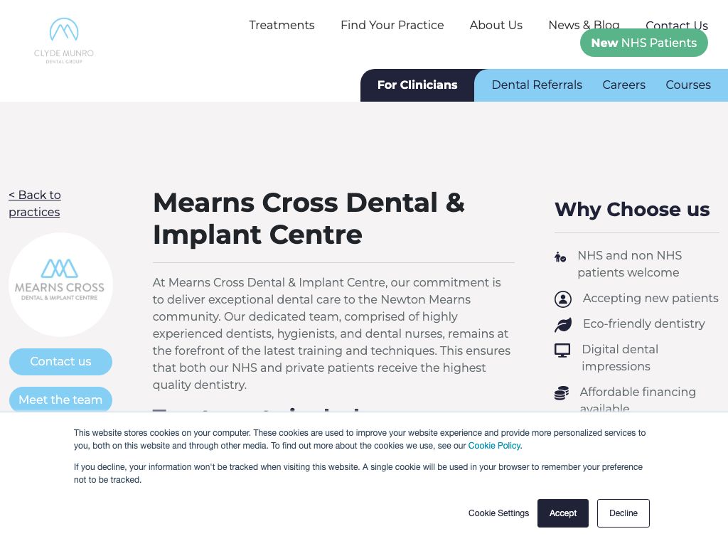 Mearns Cross Dental & Implant Centre
