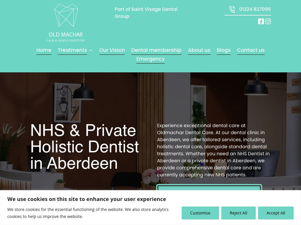 Old Machar Dental and Implant Centre | Invisalign and Emergency Dentist Aberdeen
