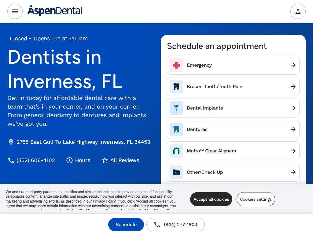 Aspen Dental – Inverness, FL