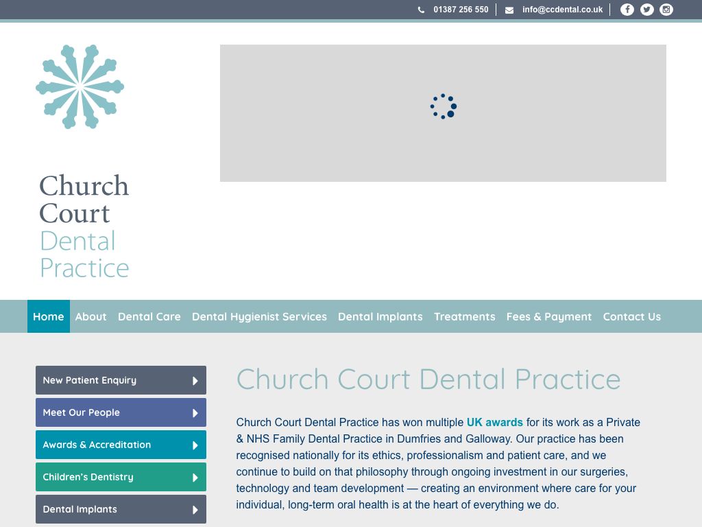 Church Court Dental Practice Dumfries, Mark Colwell & Associates (GDC:62226)